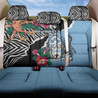 Botswana Independence Day Back Car Seat Cover Coat Of Arms Devils Claw - Wonder Print Shop