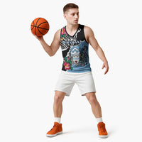 Personalized Botswana Independence Day Basketball Jersey Coat Of Arms Devils Claw - Wonder Print Shop