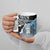 Personalized Botswana Independence Day Ceramic Mug Coat Of Arms Devils Claw - Wonder Print Shop