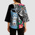 Personalized Botswana Independence Day Kimono Sleeve Blouse Coat Of Arms Devils Claw - Wonder Print Shop