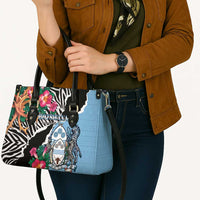 Botswana Independence Day Leather Bag Coat Of Arms Devils Claw - Wonder Print Shop