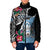 Personalized Botswana Independence Day Padded Jacket Coat Of Arms Devils Claw - Wonder Print Shop