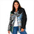 Personalized Botswana Independence Day Padded Jacket Coat Of Arms Devils Claw - Wonder Print Shop