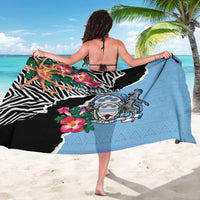 Botswana Independence Day Sarong Coat Of Arms Devils Claw - Wonder Print Shop