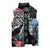Personalized Botswana Independence Day Sleeveless Puffer Jacket Coat Of Arms Devils Claw - Wonder Print Shop