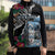 Personalized Botswana Independence Day Sleeveless Puffer Jacket Coat Of Arms Devils Claw - Wonder Print Shop