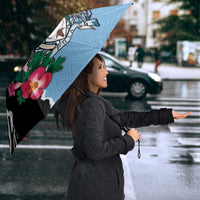 Botswana Independence Day Umbrella Coat Of Arms Devils Claw - Wonder Print Shop