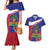 Haiti Couples Matching Mermaid Dress and Hawaiian Shirt Neg Marron Ayiti Map - Hibiscus Polynesian - Wonder Print Shop