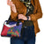 Haiti Shoulder Handbag Neg Marron Ayiti Map - Hibiscus Polynesian