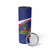 Haiti Skinny Tumbler Neg Marron Ayiti Map - Hibiscus Polynesian - Wonder Print Shop