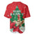 Funny Christmas Chicken Baseball Jersey Merry F Caw F - Wonder Print Shop
