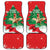 Funny Christmas Chicken Car Mats Merry F Caw F - Wonder Print Shop