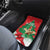 Funny Christmas Chicken Car Mats Merry F Caw F - Wonder Print Shop