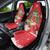 Funny Christmas Chicken Car Seat Cover Merry F Caw F - Wonder Print Shop