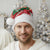 Funny Christmas Chicken Christmas Santa Hat Merry F Caw F - Wonder Print Shop