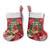 Funny Christmas Chicken Christmas Stocking Merry F Caw F - Wonder Print Shop