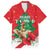 Funny Christmas Chicken Family Matching Long Sleeve Bodycon Dress and Hawaiian Shirt Merry F Caw F - Wonder Print Shop