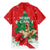 Funny Christmas Chicken Family Matching Mermaid Dress and Hawaiian Shirt Merry F Caw F - Wonder Print Shop
