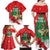 Funny Christmas Chicken Family Matching Off Shoulder Maxi Dress and Hawaiian Shirt Merry F Caw F - Wonder Print Shop
