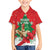 Funny Christmas Chicken Family Matching Short Sleeve Bodycon Dress and Hawaiian Shirt Merry F Caw F - Wonder Print Shop