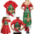 Funny Christmas Chicken Family Matching Summer Maxi Dress and Hawaiian Shirt Merry F Caw F - Wonder Print Shop