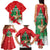Funny Christmas Chicken Family Matching Tank Maxi Dress and Hawaiian Shirt Merry F Caw F - Wonder Print Shop