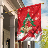 Funny Christmas Chicken Garden Flag Merry F Caw F - Wonder Print Shop