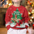 Funny Christmas Chicken Kid Ugly Christmas Sweater Merry F Caw F - Wonder Print Shop