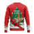 Funny Christmas Chicken Ugly Christmas Sweater Merry F Caw F - Wonder Print Shop