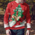 Funny Christmas Chicken Ugly Christmas Sweater Merry F Caw F - Wonder Print Shop