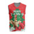 Funny Christmas Chicken Christmas Knitted V-Neck Vest Merry F Caw F - Wonder Print Shop