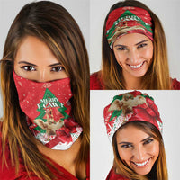 Funny Christmas Chicken Neck Gaiter Merry F Caw F - Wonder Print Shop