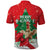 Funny Christmas Chicken Polo Shirt Merry F Caw F - Wonder Print Shop