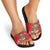 Funny Christmas Chicken Slide Sandals Merry F Caw F - Wonder Print Shop