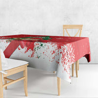 Funny Christmas Chicken Tablecloth Merry F Caw F - Wonder Print Shop