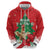 Funny Christmas Chicken Zip Hoodie Merry F Caw F - Wonder Print Shop