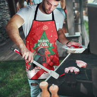 Funny Christmas Raven Apron Merry F Caw F - Wonder Print Shop