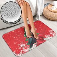 Funny Christmas Raven Bathroom Set Merry F Caw F - Wonder Print Shop