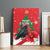 Funny Christmas Raven Canvas Wall Art Merry F Caw F - Wonder Print Shop