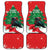 Funny Christmas Raven Car Mats Merry F Caw F - Wonder Print Shop