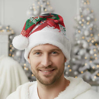 Funny Christmas Raven Christmas Santa Hat Merry F Caw F - Wonder Print Shop