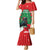 Funny Christmas Raven Family Matching Mermaid Dress and Hawaiian Shirt Merry F Caw F - Wonder Print Shop