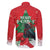 Funny Christmas Raven Family Matching Off The Shoulder Long Sleeve Dress and Hawaiian Shirt Merry F Caw F - Wonder Print Shop