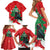 Funny Christmas Raven Family Matching Short Sleeve Bodycon Dress and Hawaiian Shirt Merry F Caw F - Wonder Print Shop