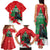 Funny Christmas Raven Family Matching Tank Maxi Dress and Hawaiian Shirt Merry F Caw F - Wonder Print Shop