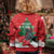 Funny Christmas Raven Kid Ugly Christmas Sweater Merry F Caw F - Wonder Print Shop
