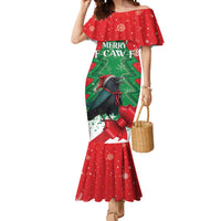 Funny Christmas Raven Mermaid Dress Merry F Caw F - Wonder Print Shop