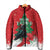 Funny Christmas Raven Padded Jacket Merry F Caw F - Wonder Print Shop