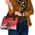 Funny Christmas Raven Shoulder Handbag Merry F Caw F - Wonder Print Shop