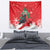 Funny Christmas Raven Tapestry Merry F Caw F - Wonder Print Shop